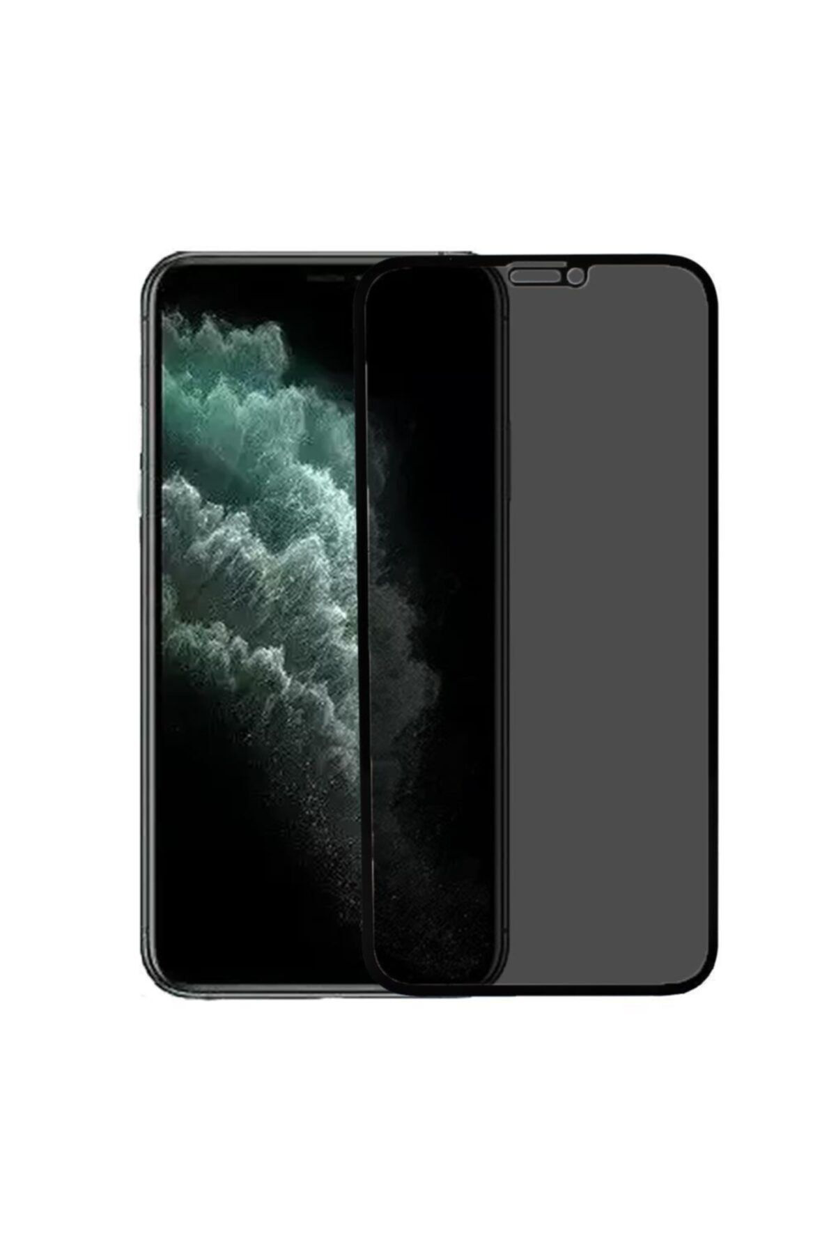 Iphone 11 Pro Max Siyah Gizlilik Filtreli Privacy Hayalet Ekran K