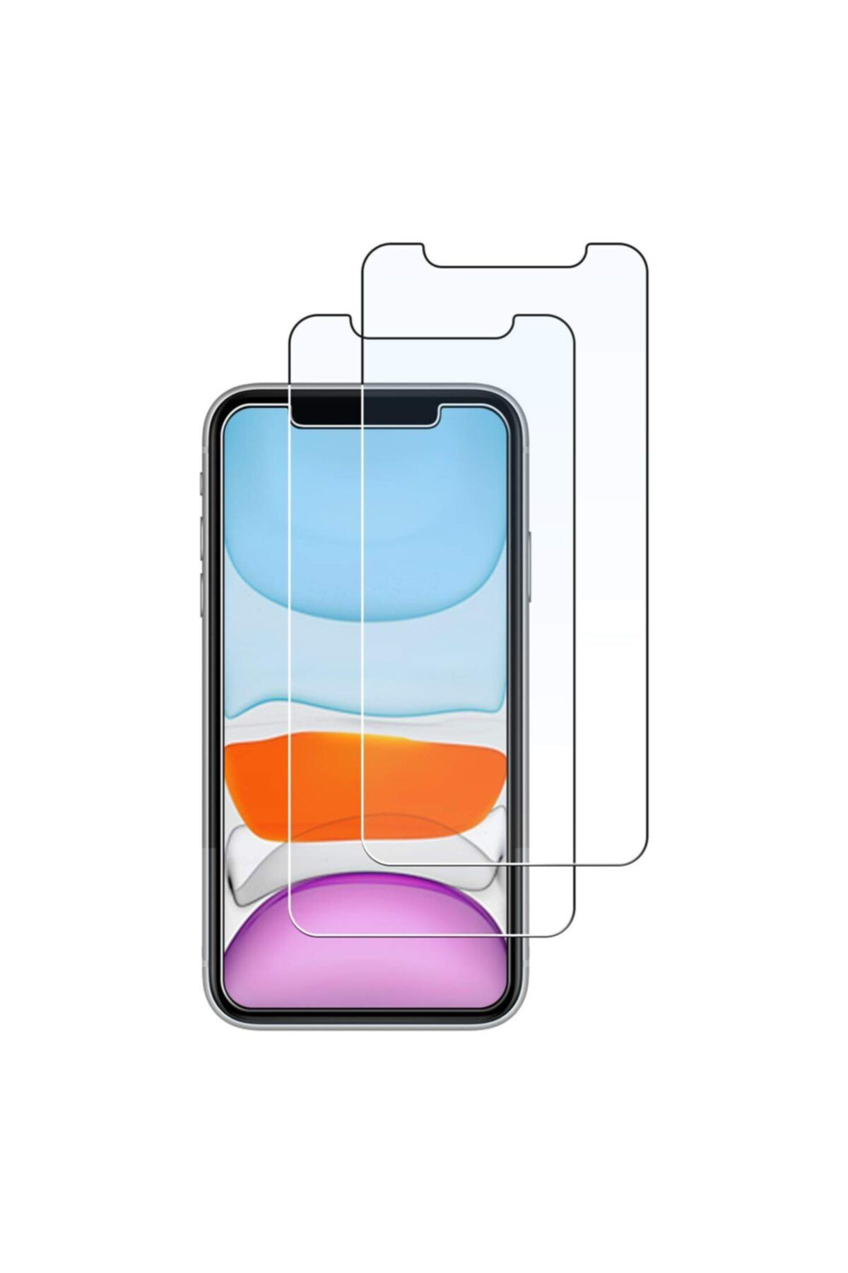 Iphone 11 Pro Max Uyumlu Şeffaf Cam Ekran Koruyucu