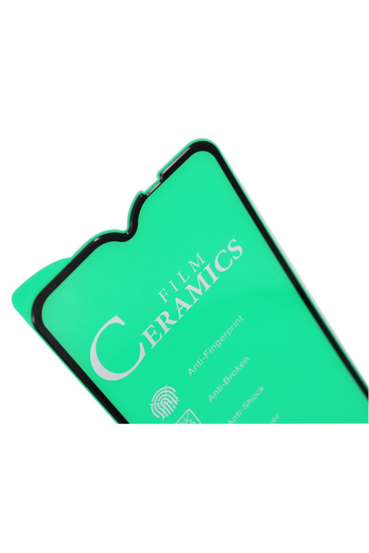 Iphone 11 Pro Max Uyumlu Siyah Seramik Nano Ekran Koruyucu Tam Ka