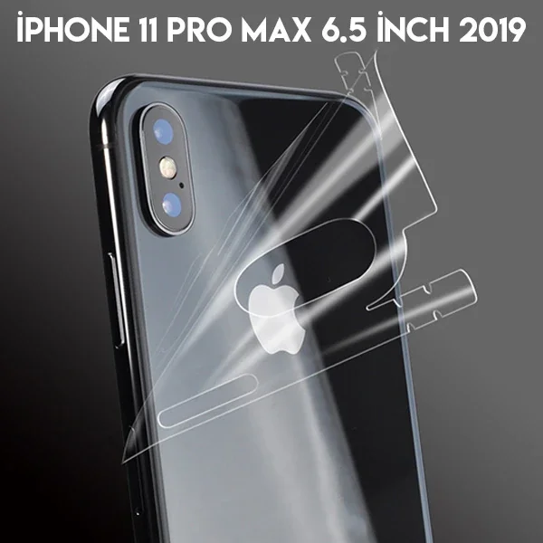 İPhone 11 Pro Max 6.5 Hidrojel Hayalet Arka Yan Tam Kaplama Koruyucu Film-1852 İPhone 11 Pro Max 6.5 Hidrojel Hayalet Arka Yan Tam Kaplama Koruyucu Film-1852