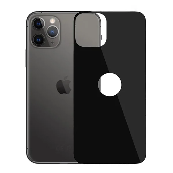 iPhone 11 Pro Max Arka Koruyucu Cam - 9H Kırılmaz Full Kapak