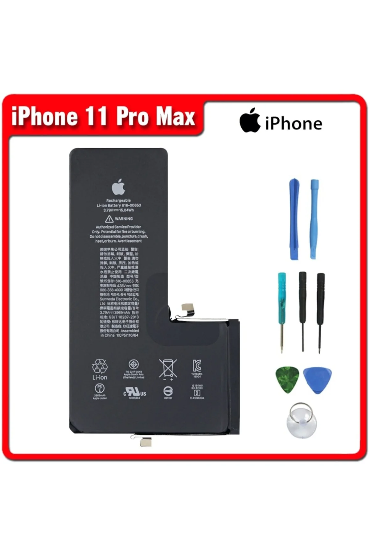 Iphone 11 Pro Max Batarya Pil