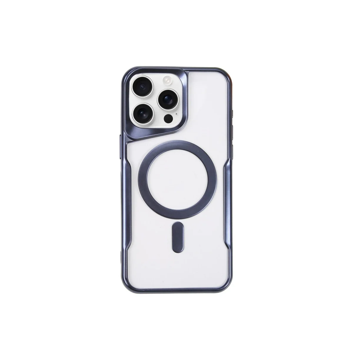 iPhone 11 Pro Max Boyi Magsafe Silikon Kapak - Lacivert