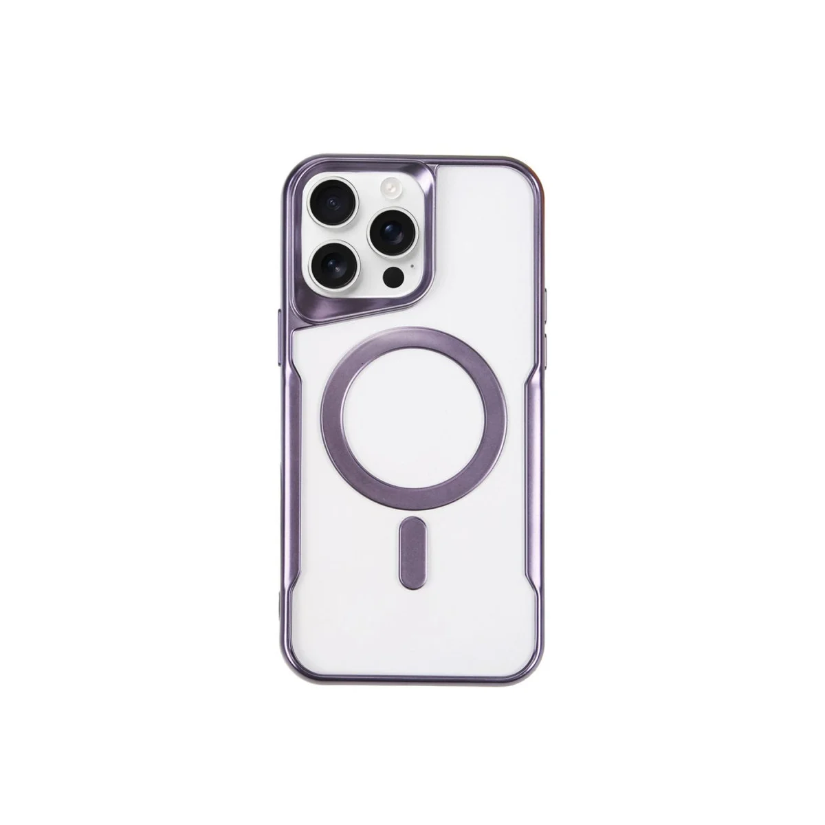 iPhone 11 Pro Max Derin Mor Magsafe Silikon Kılıf - Ultra Koruma ve Şık Tasarım