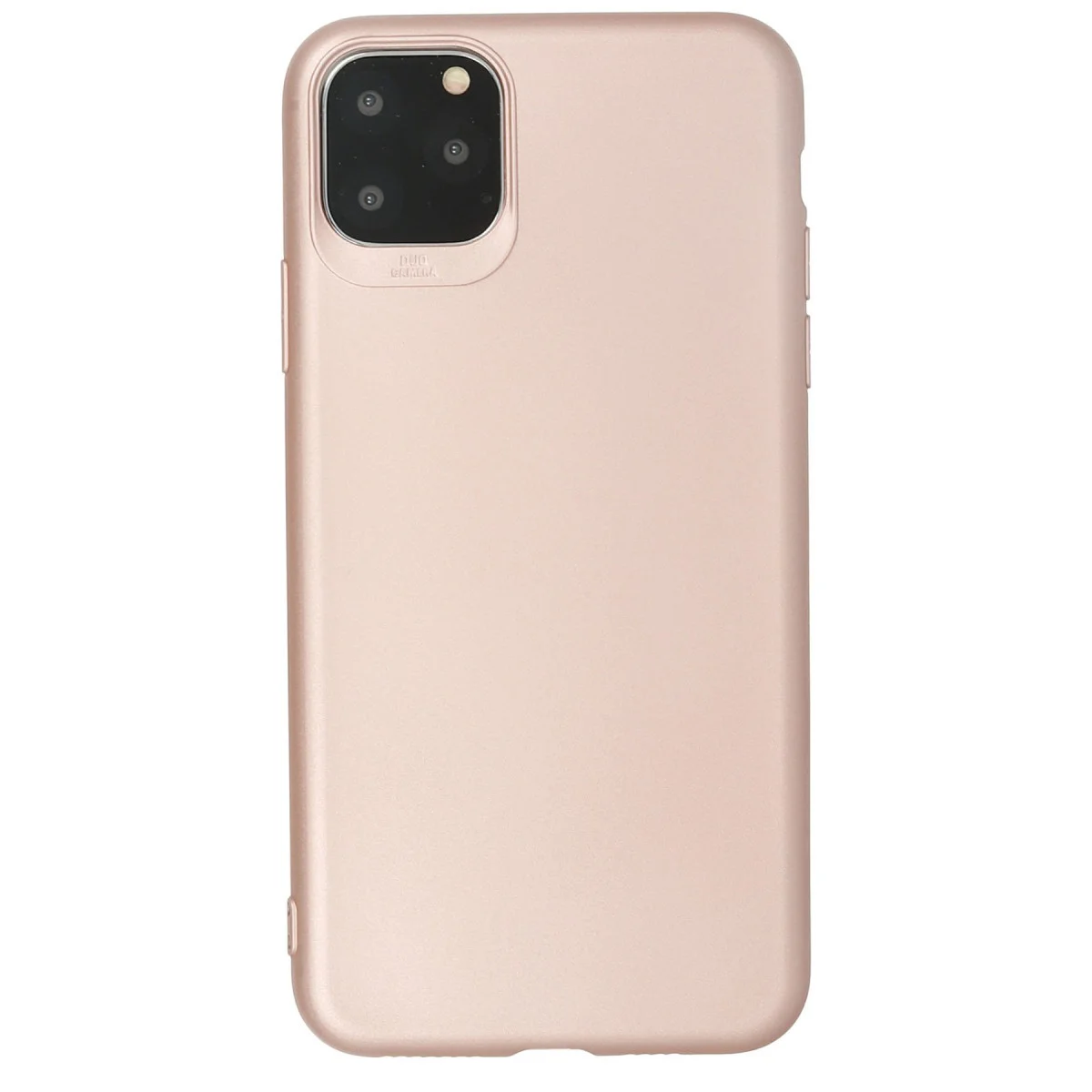 iPhone 11 Pro Max First Serisi Silikon Kılıf - Rose Gold iPhone 11 Pro Max First Serisi Silikon Kılıf - Rose Gold