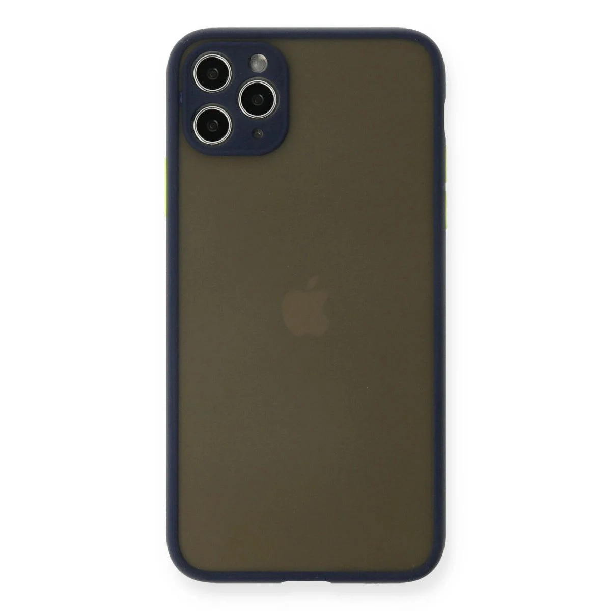iPhone 11 Pro Max ile Uyumlu Montreal Silikon Kılıf - Lacivert