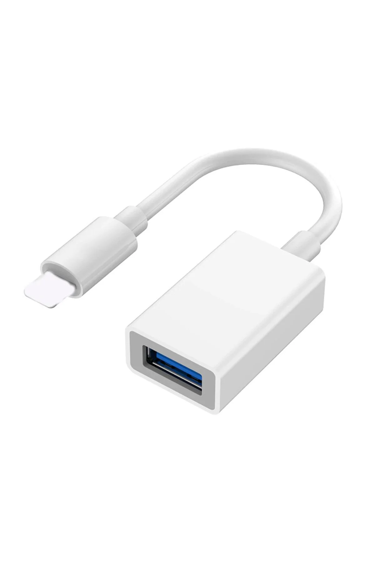 iPhone 11 Pro Max İle Uyumlu Usb3.0 OTG Kablosu Bellek, Klavye, Mouse USB Oyuncu Kulaklığı Desteği