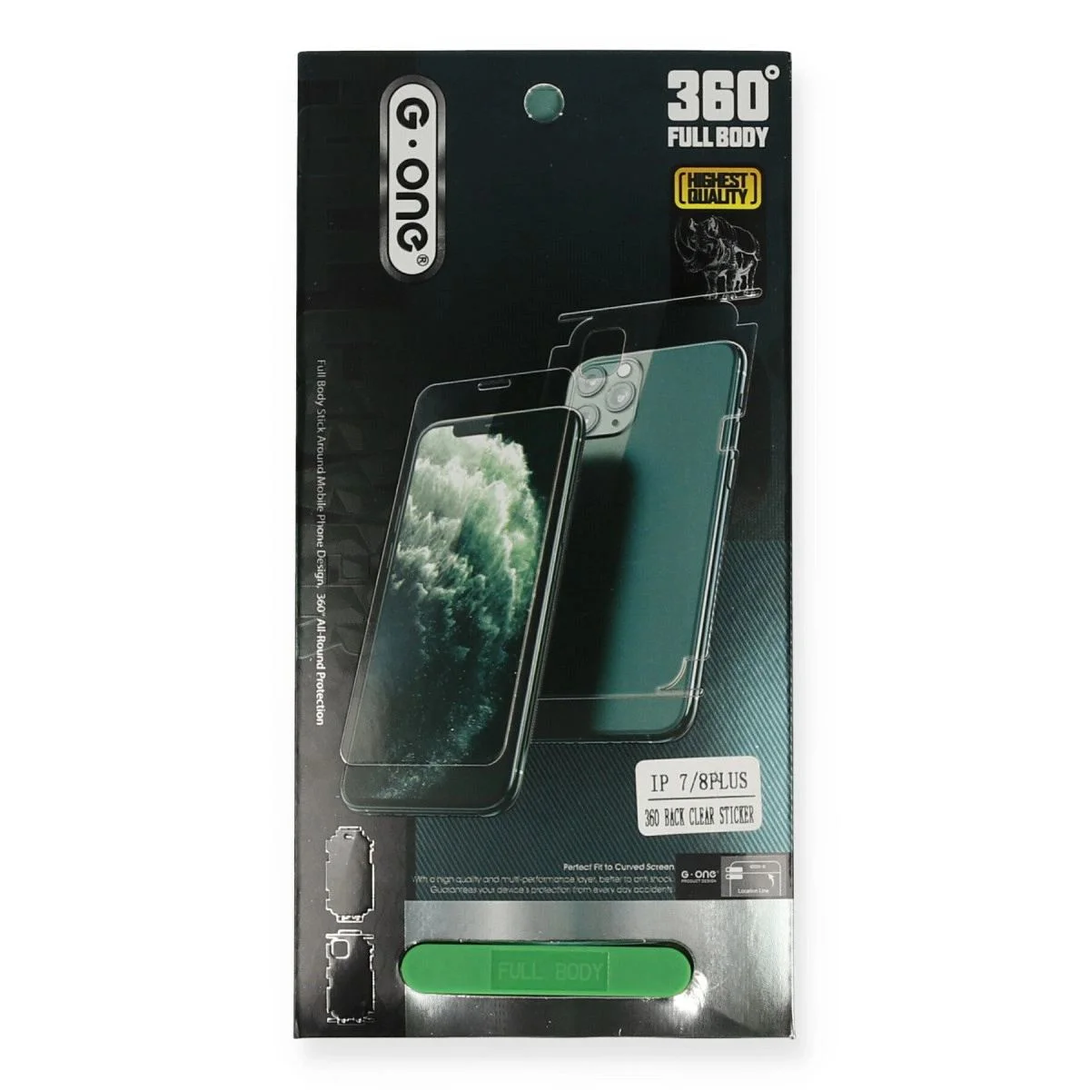iPhone 11 Pro Max ile Uyumlu 360 Mat Full Body Arka Koruyucu - Çizilme ve Darbelere Karşı Tam Koruma