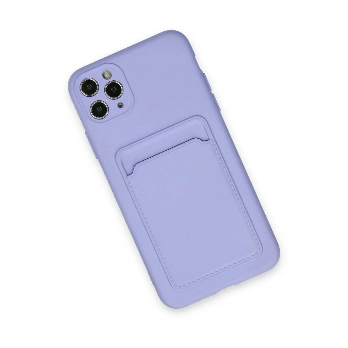 iPhone 11 Pro Max ile Uyumlu Kartvizitli Silikon Kılıf - Lila Kelvin Serisi Fiyatı, Yorumları ve Özellikleri