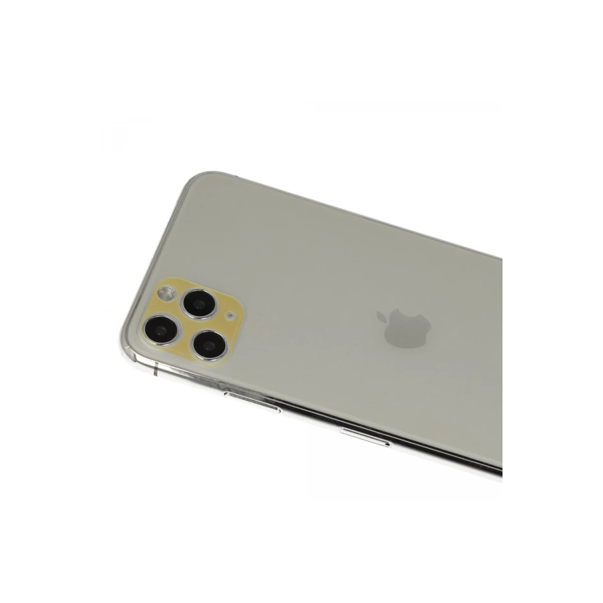 iPhone 11 Pro Max Kamera Lens Koruma Camı - Gold Rainbow