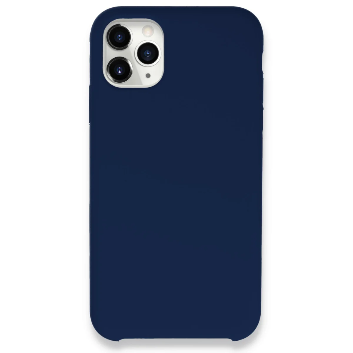 iPhone 11 Pro Max Kılıf Lansman Legant Silikon - Elinizden Kaymaz Su Geçirmez Kılıf (Lacivert)