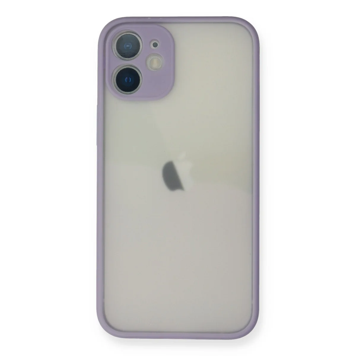 iPhone 11 Pro Max Montreal Silikon Kılıf - Mor Kamera Korumalı & Premium Tasarım