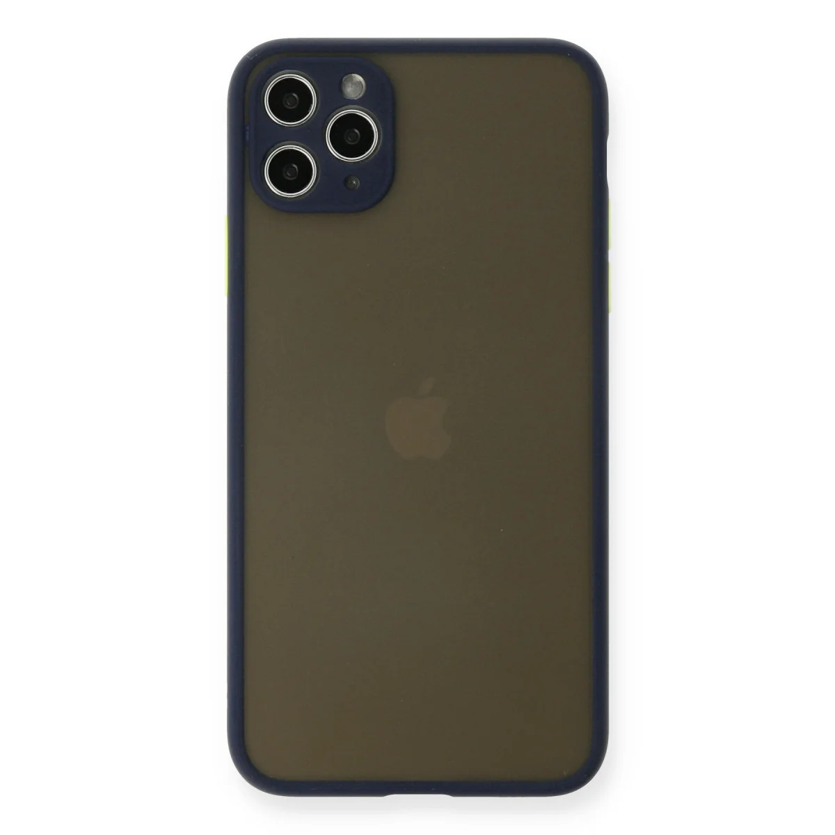 iPhone 11 Pro Max Montreal Silikon Kılıf - Kamera Korumalı, Darbe Emici