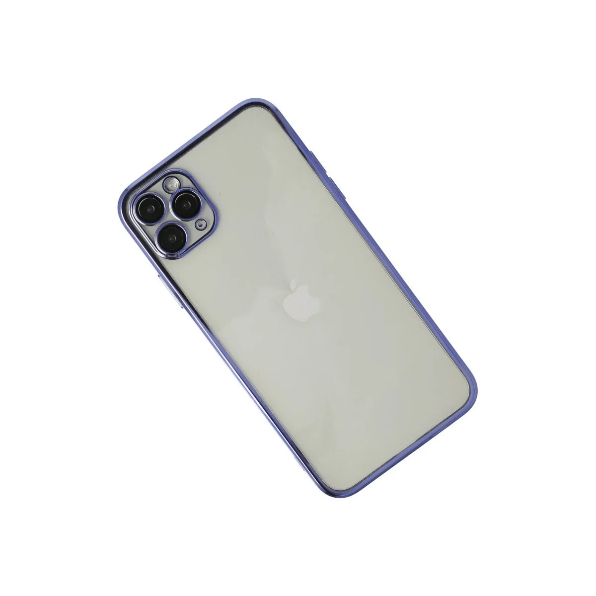 iPhone 11 Pro Max Razer Lensli Silikon Kılıf - Mor