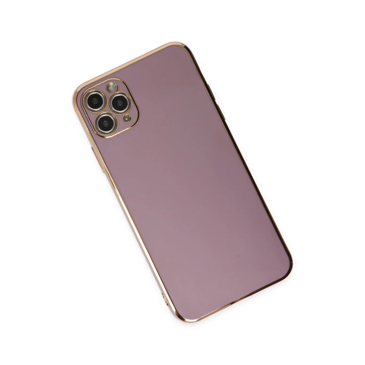 iPhone 11 Pro Max Silikon Kılıf Volet Mor - Premium Koruma ve Şıklık