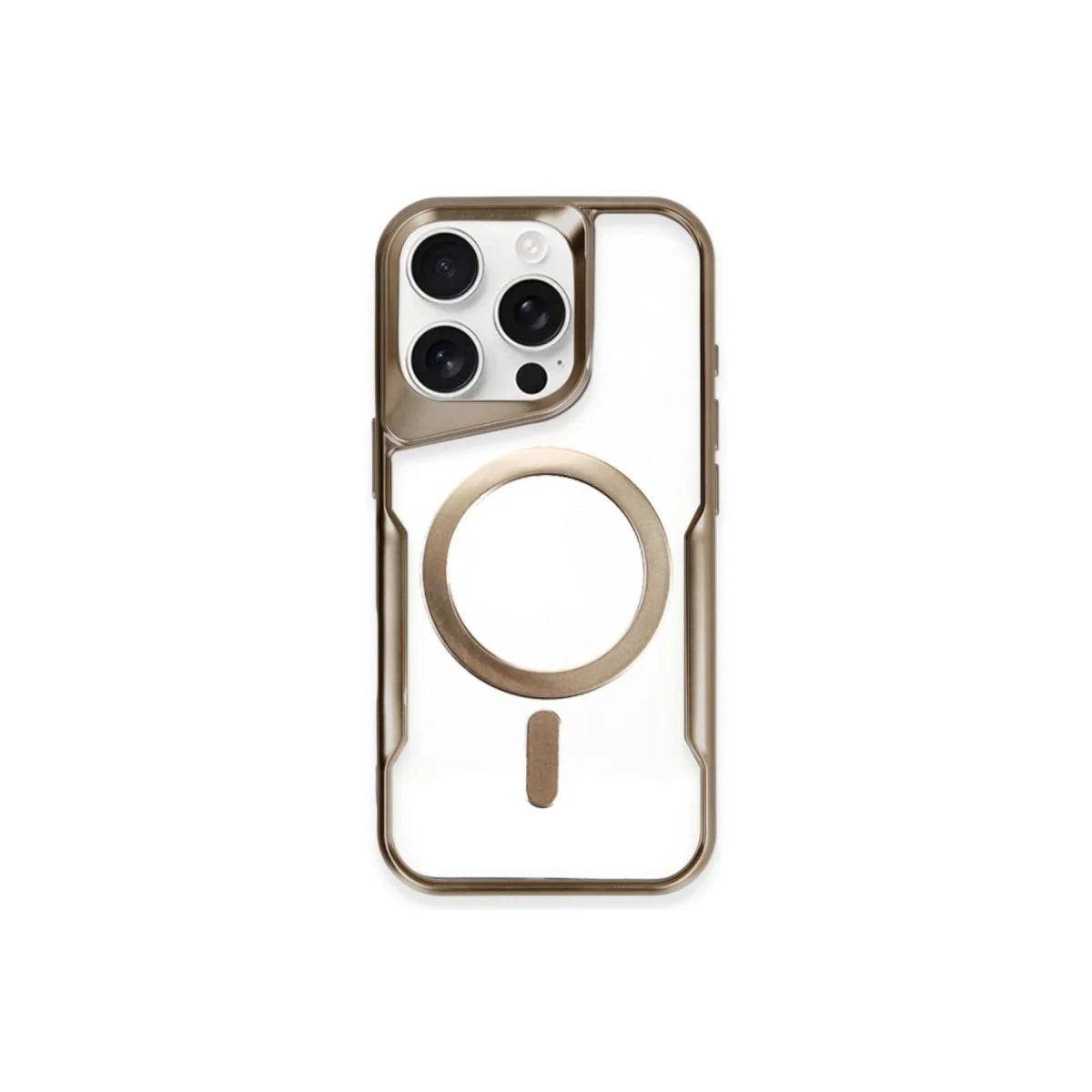 iPhone 11 Pro Max Silikon Kılıf Kahverengi - MagSafe Uyumlu & Premium Boyi Serisi