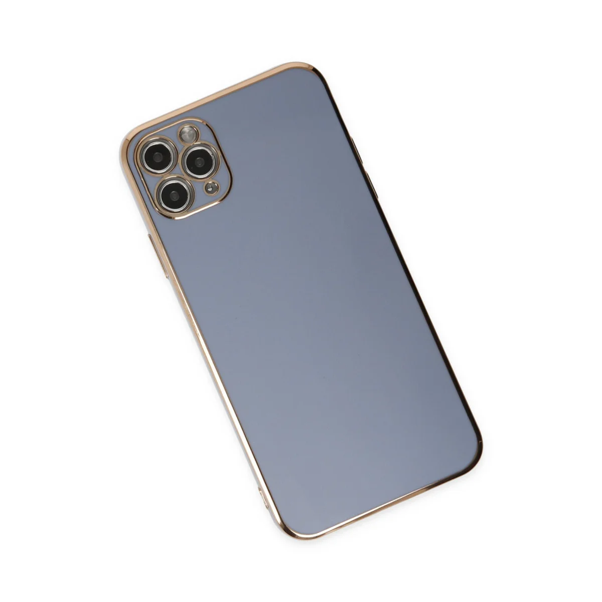 iPhone 11 Pro Max Volet Silikon Kılıf - Mavi - 7 Renk Seçeneği ve Premium Koruma