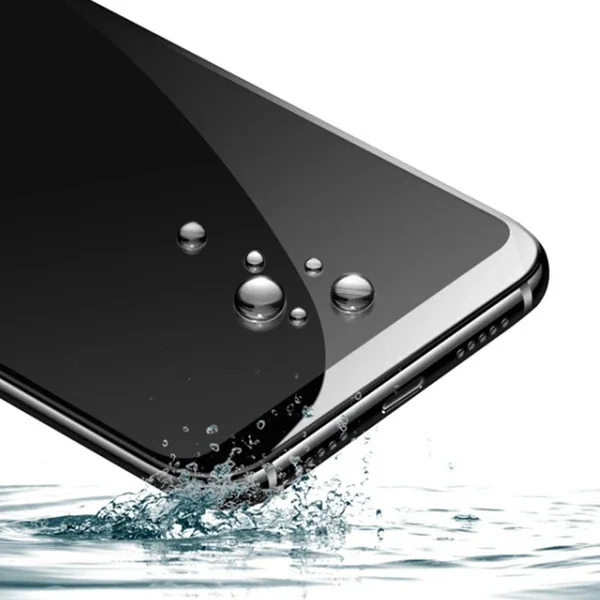 iPhone 11 Pro Metal Çerçeve 3D Full Tempered Cam Koruyucu - 8H Sertlik, Oleophobic Kaplama