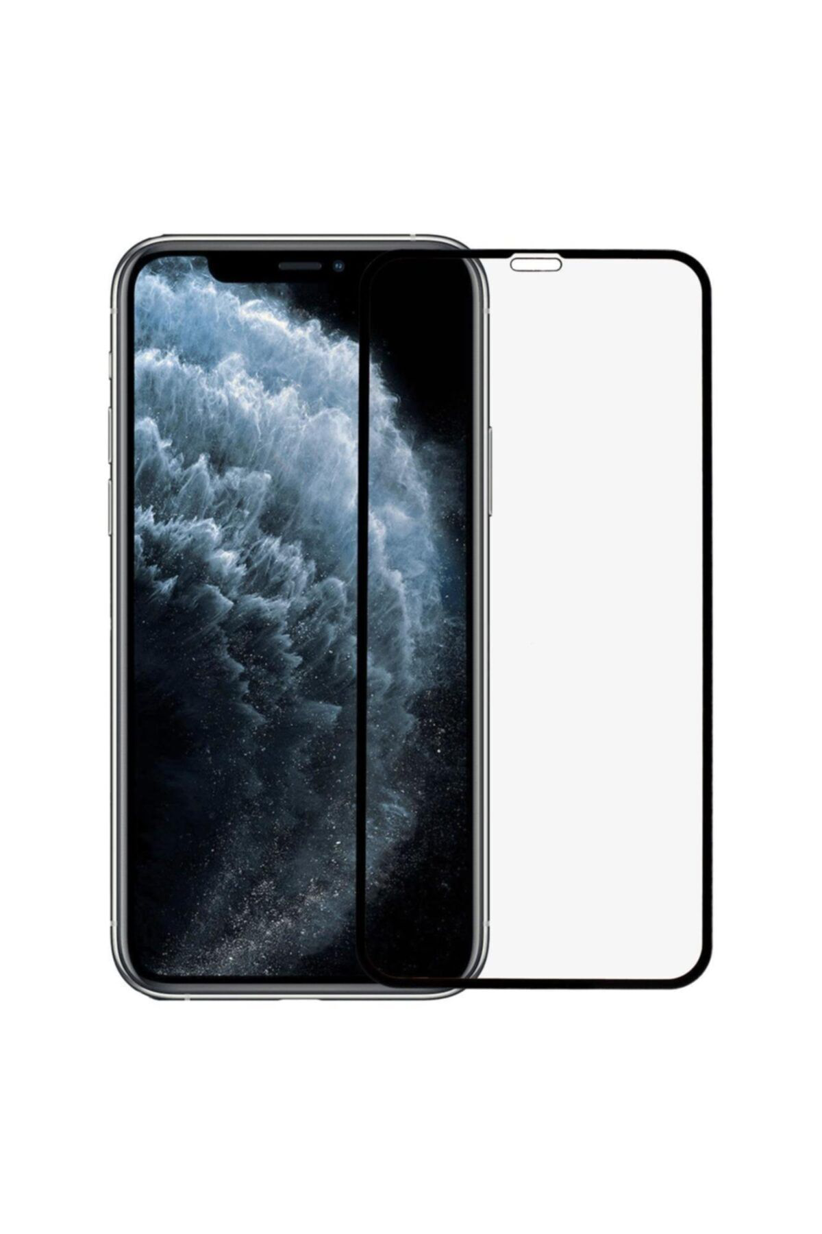 Iphone 11 Pro Siyah Seramik Nano Ekran Koruyucu Tam Kaplayan Kırı