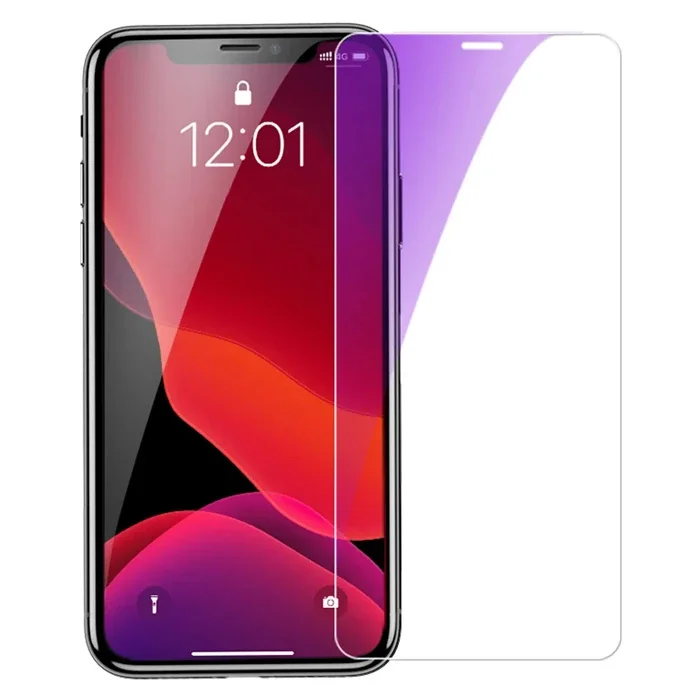 iPhone 11 Pro X XS 0.15 Mm超薄防蓝光钢化玻璃膜2片装