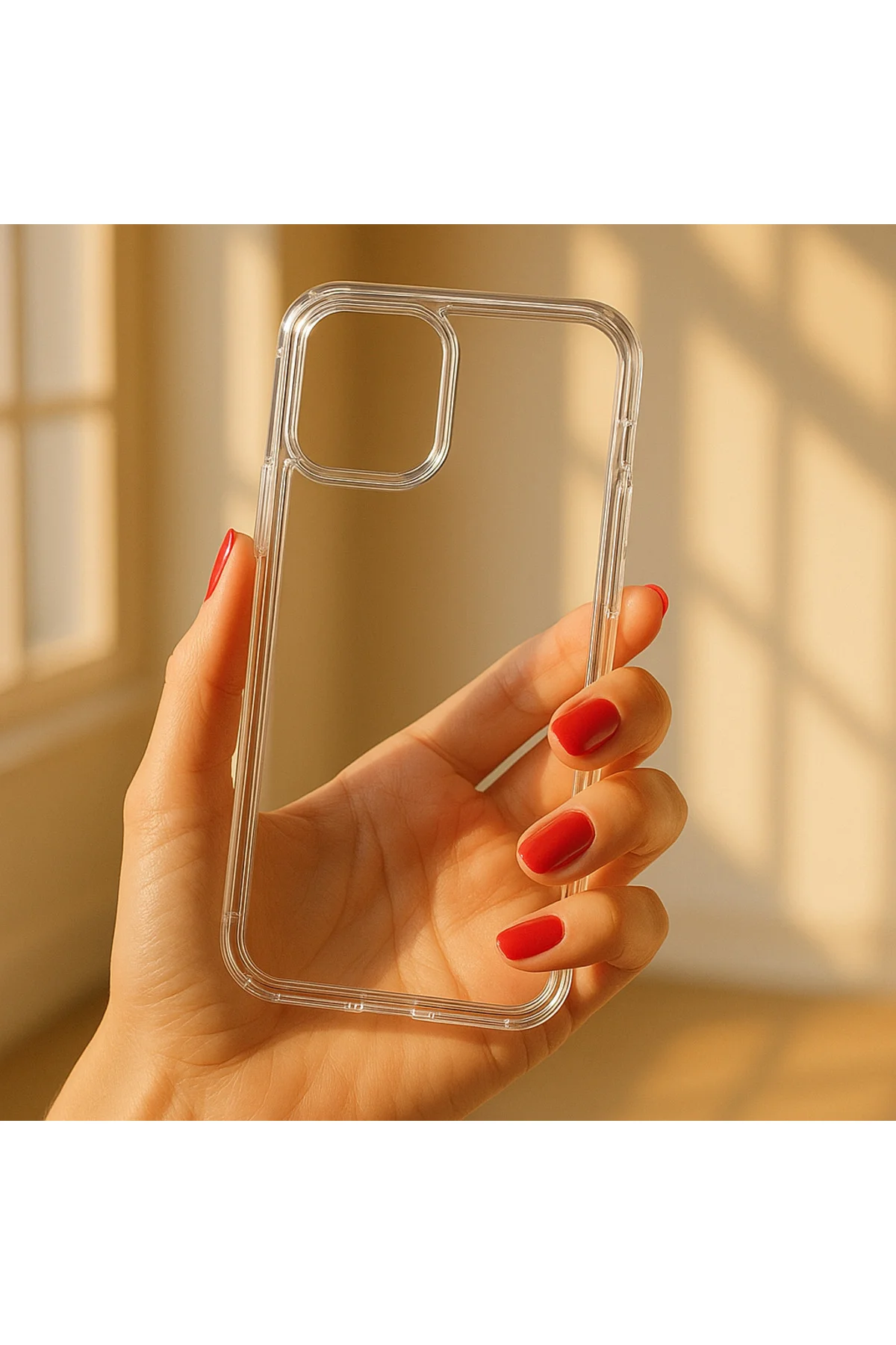 iPhone 11 Şeffaf Mika Sararmaz Sert Kılıf