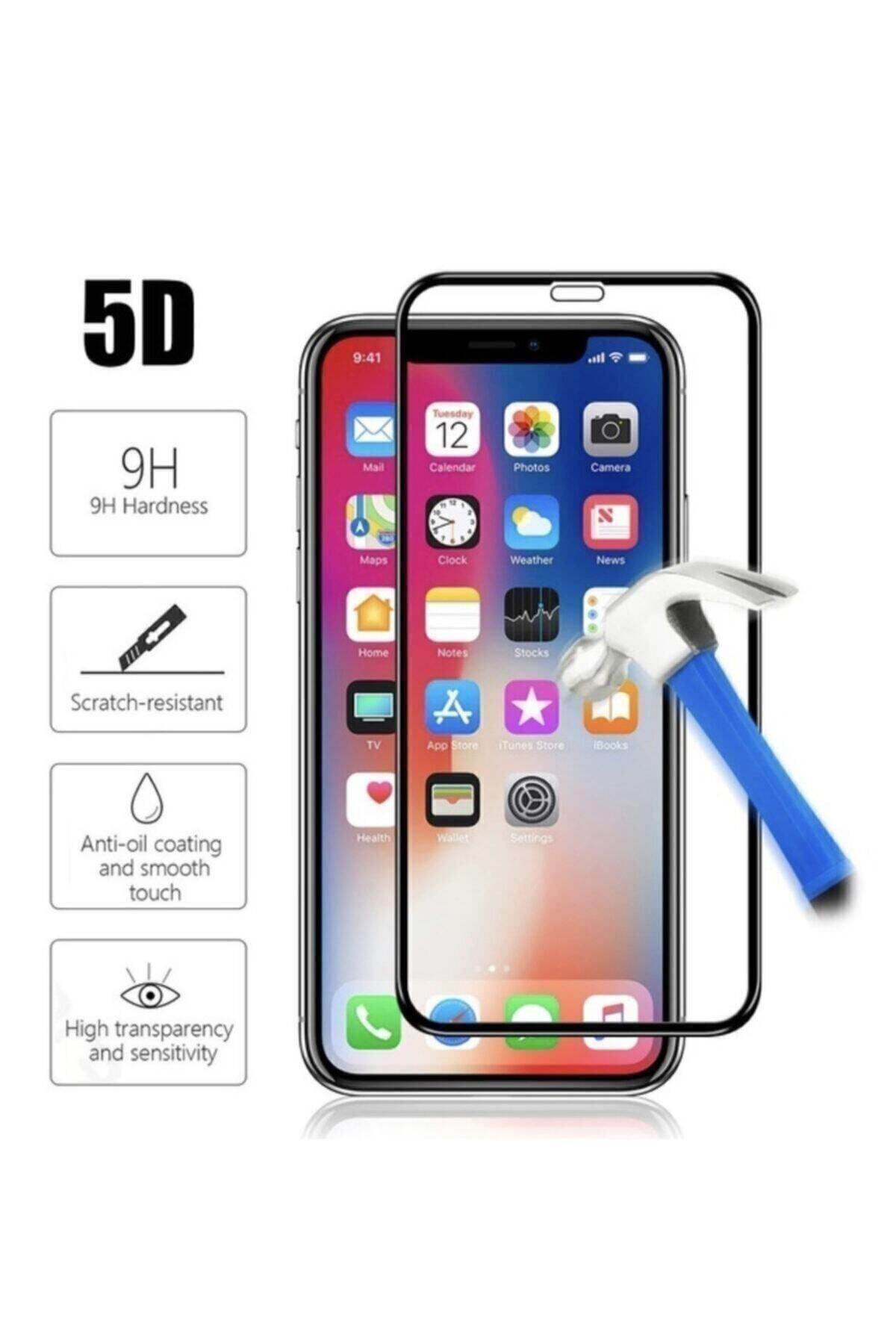 Iphone 11 Tam Kaplayan Nano Ekran Koruyucu - 5d Darbe Emici Tempe