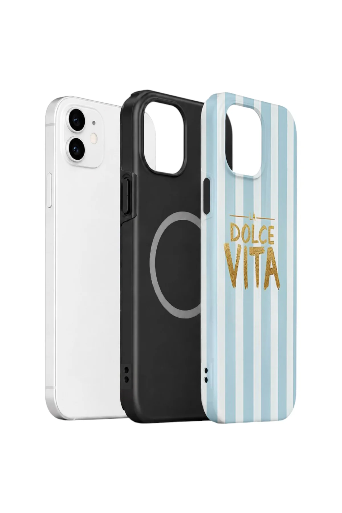 iPhone 11 Vorian Çift Katmanlı MagSafe Kılıf La Dolce Vita Blue
