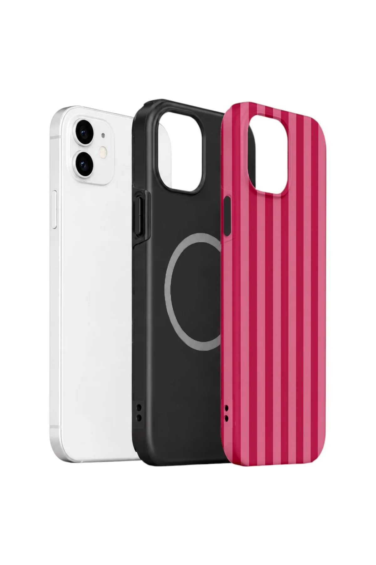 iPhone 11 Vorian Çift Katmanlı MagSafe Kılıf Berry Cabana