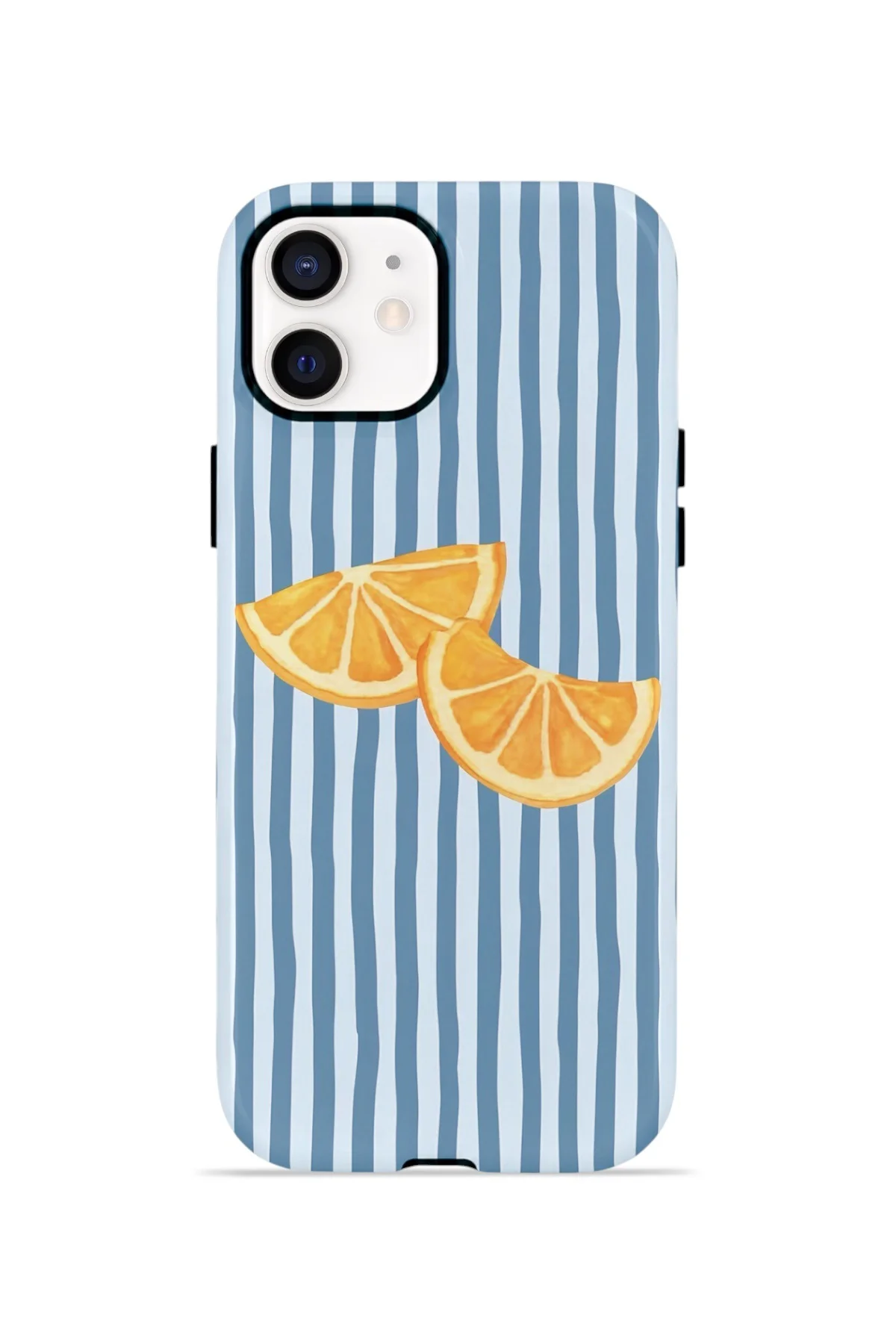 iPhone 11 Vorian Çift Katmanlı MagSafe Kılıf Blue Orange Slices