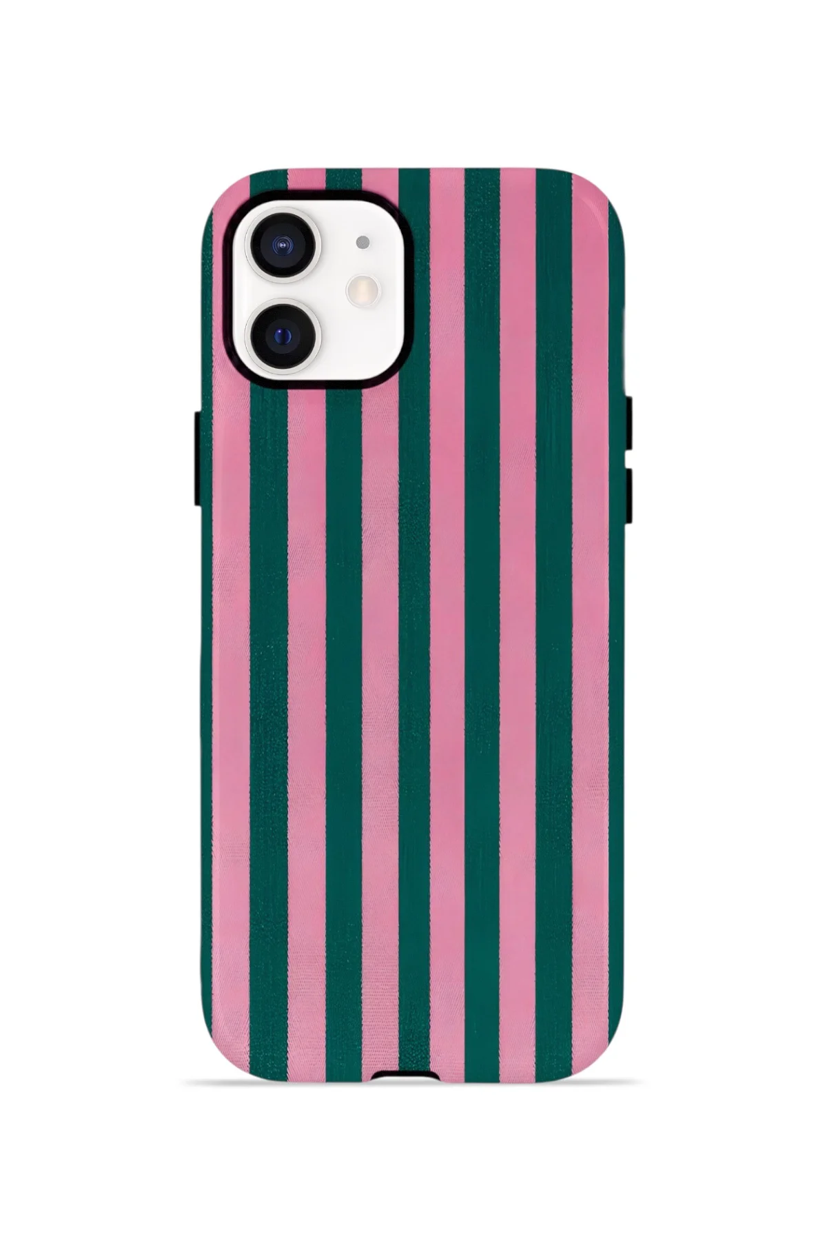 iPhone 11 Vorian Çift Katmanlı MagSafe Kılıf Pink Navy Cabana
