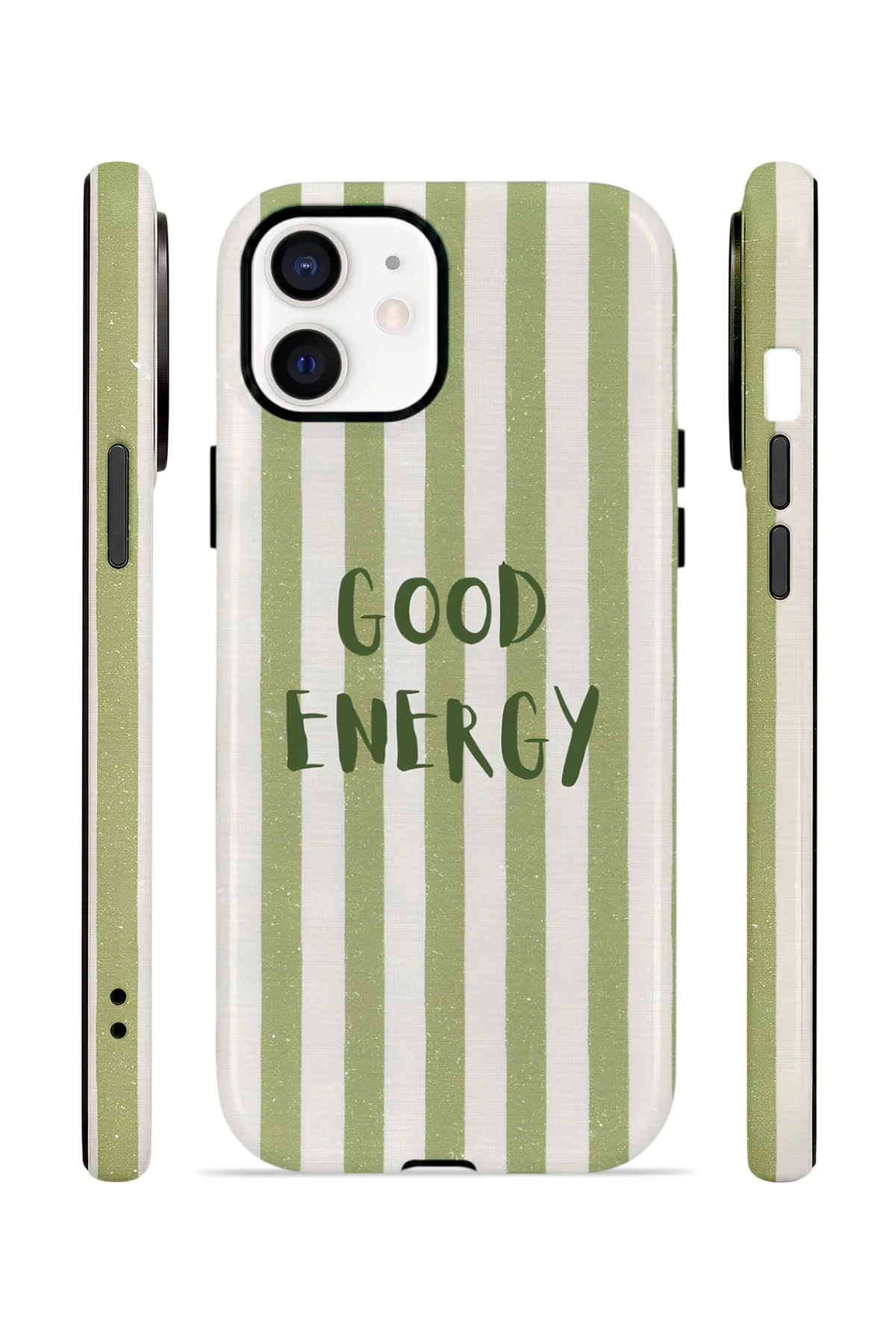 iPhone 11 Vorian Çift Katmanlı MagSafe Kılıf Good Energy Olive