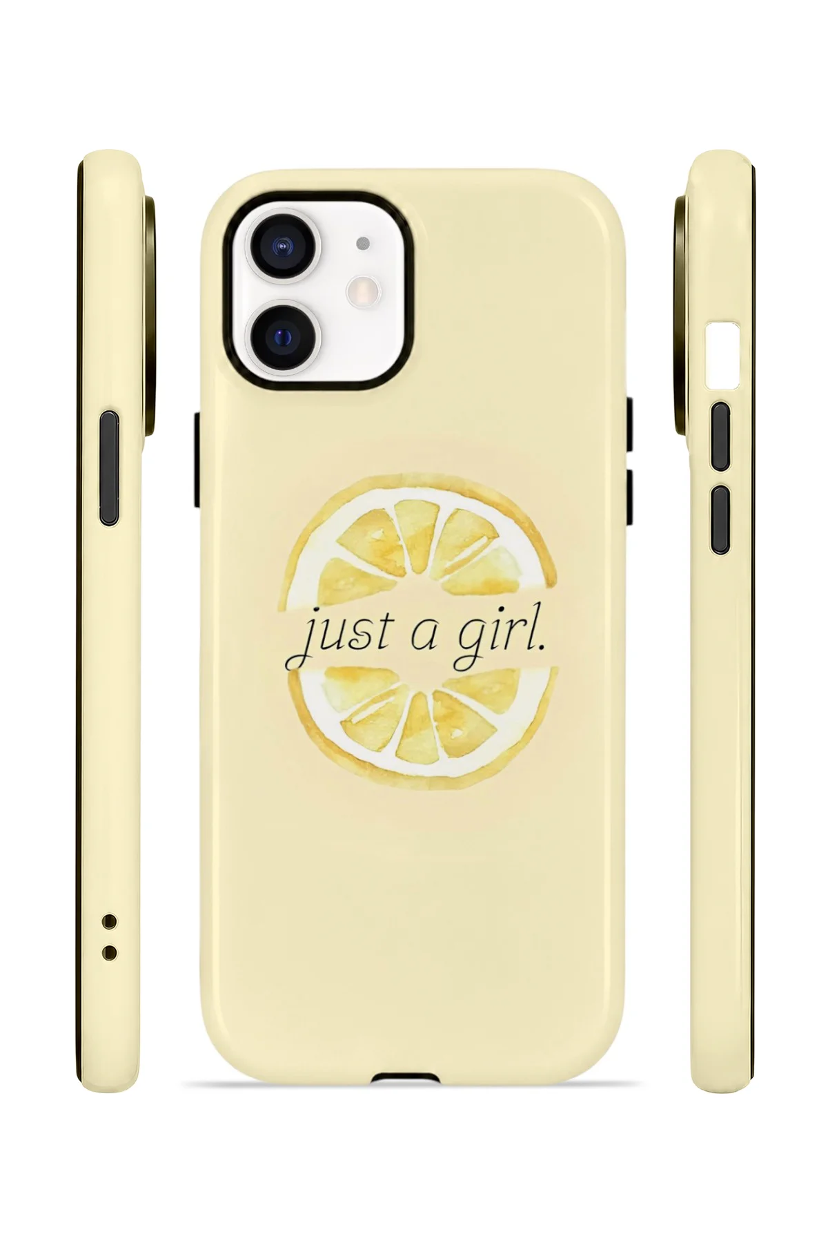 iPhone 11 Vorian Çift Katmanlı MagSafe Kılıf Just A Girl Lemon Fiyatı, Yorumları ve Özellikleri