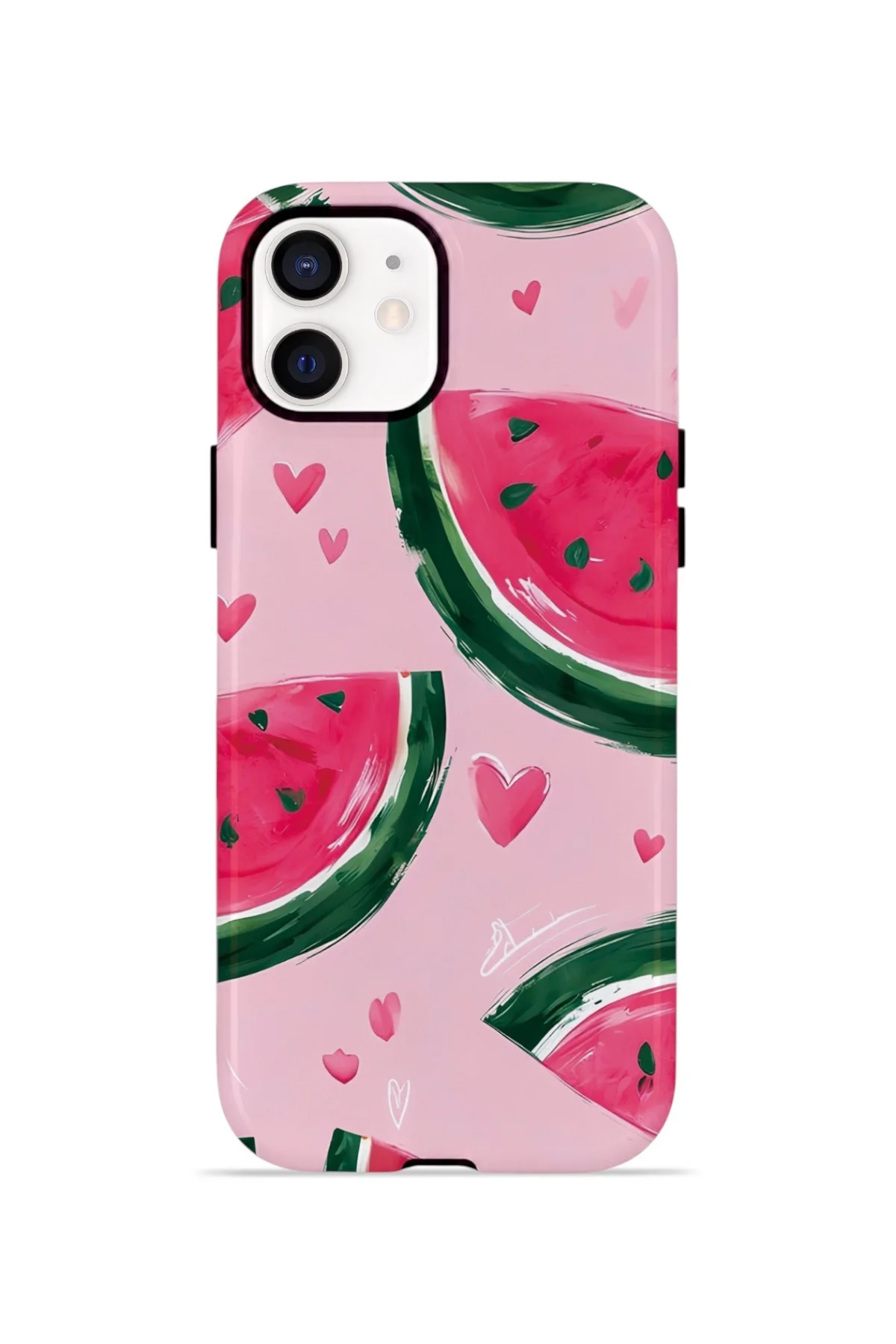 iPhone 11 Vorian Yough Kılıf Watermelon Hearts