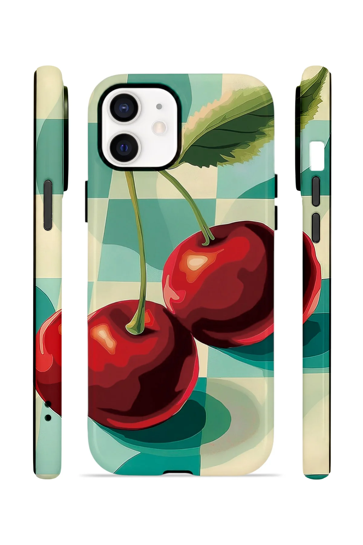 iPhone 11 Vorian Yough Kılıf Retro Cherry Pop