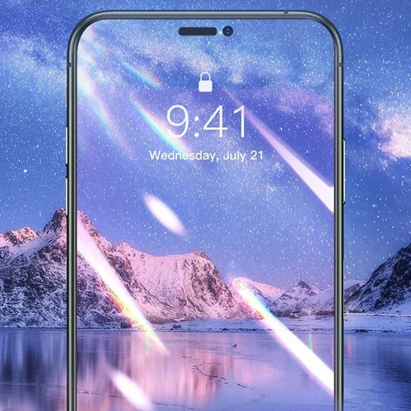 iPhone 11-XR 3D Anti Blue Ekran Koruyucu 0,25 mm – Göz Yormayan Temper Cam
