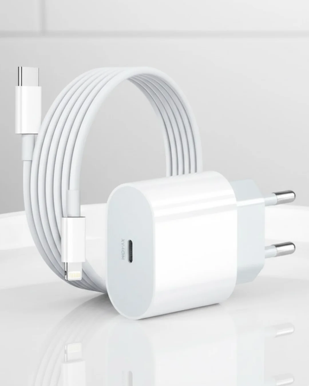 iPhone 12 11 XR XS X 8 Plus 7 20W PD Lightning Hızlı Şarj Adaptörü iPhone 12 11 XR XS X 8 Plus 7 20W PD Lightning Hızlı Şarj Adaptörü