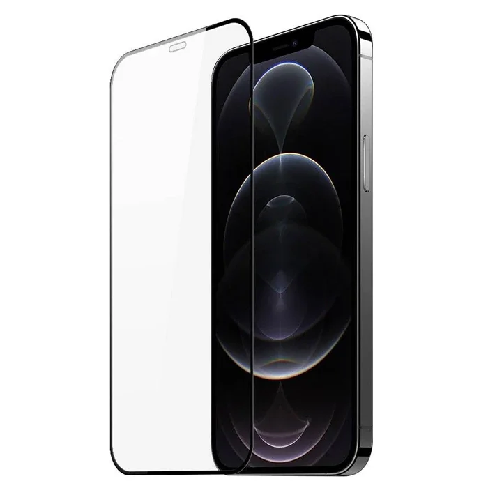 iPhone 12 - 12 Pro 6.1" 10D Full Kaplama Temperli Cam - 9H Kırılmaz Ekran Koruyucu