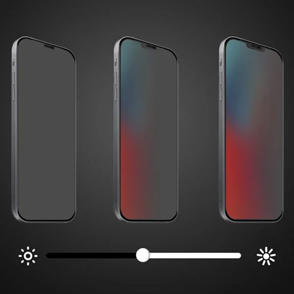iPhone 12 / 12 Pro 6.1" 3D Privacy Gizlilik Camı - Anti-Spy Full Cover 9H