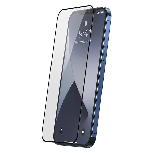 iPhone 12 / 12 Pro 6.1" 0,25 mm 3D Full Temper Cam Ekran Koruyucu 2’li Set - Çizik ve Kırıklara Son