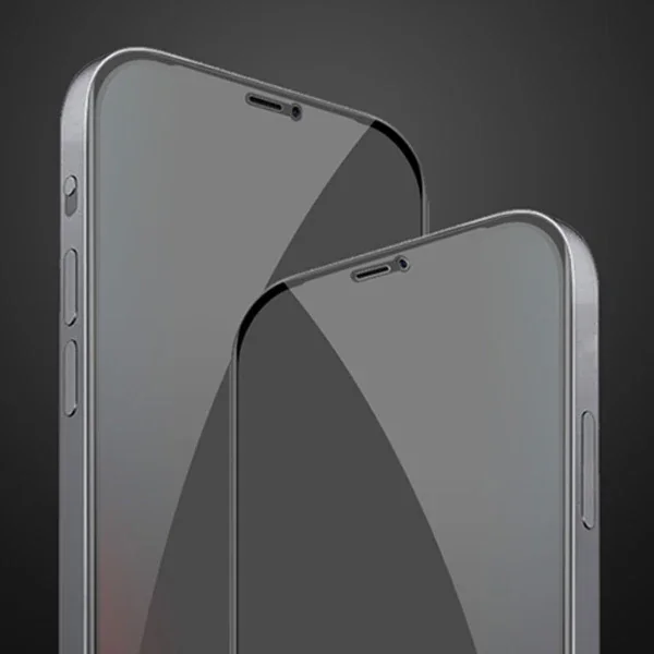 iPhone 12 / 12 Pro 6.1" 3D Privacy Gizlilik Camı - Anti-Spy Full Cover 9H