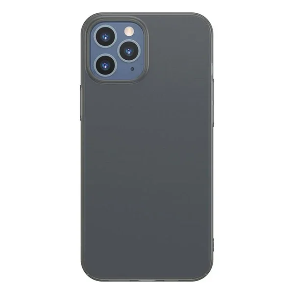 iPhone 12 & 12 Pro Ultra İnce Şeffaf Mat Kılıf - Çizilmeye Dayanıklı PP