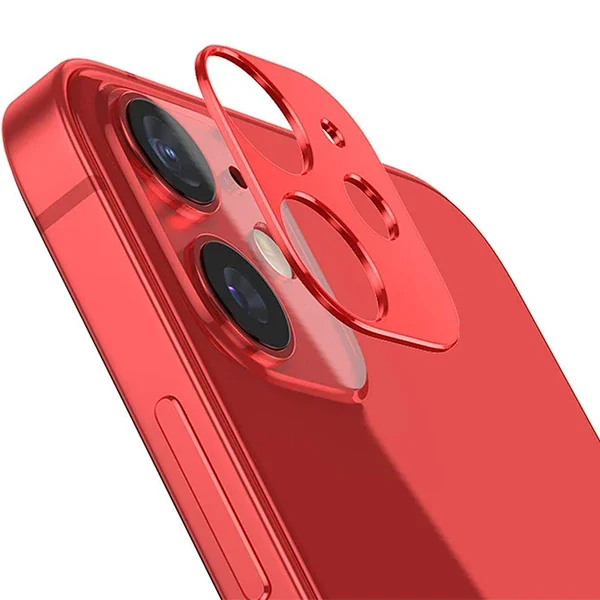 İPhone 12 3D Metal Kamera Koruyucu Metal Lens-1852