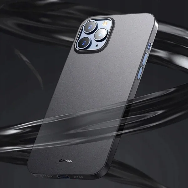 iPhone 12 Kılıf Ultra İnce Şeffaf Mat – Çizilmelere Karşı Premium Koruma