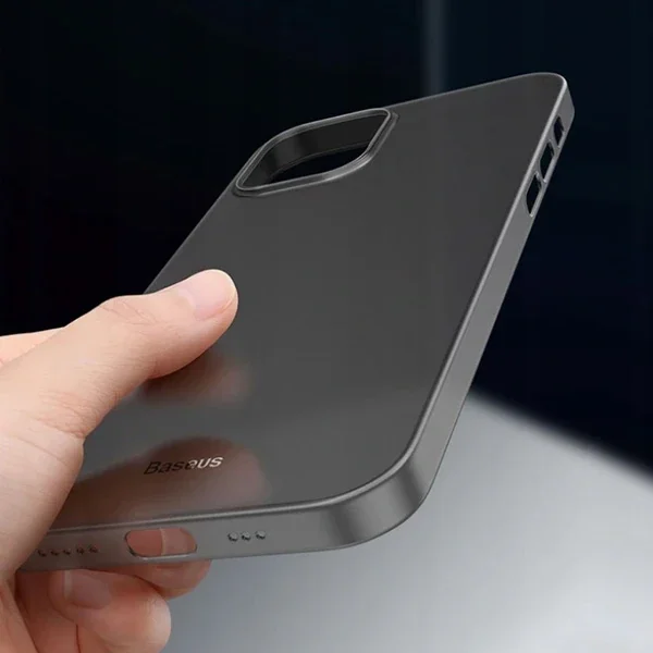 iPhone 12 Kılıf Ultra İnce Şeffaf Mat – Çizilmelere Karşı Premium Koruma