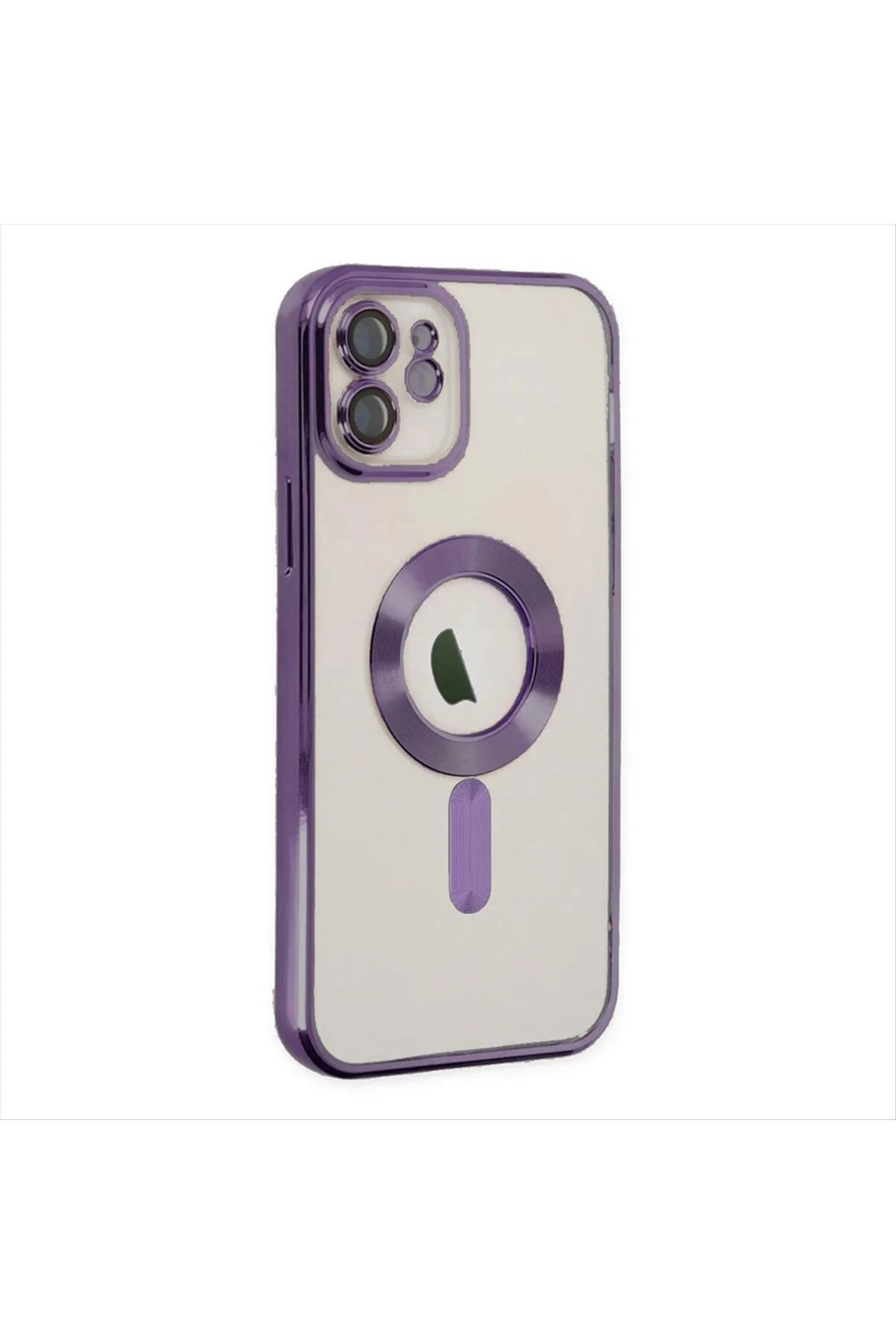 iPhone 12 Lüx Magsaff Lazer Silikon Kılıf (Kamera Korumalı) iPhone 12 Lüx Magsaff Lazer Silikon Kılıf (Kamera Korumalı)