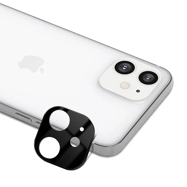 İPhone 12 Mini 3D full Kaplama Tempered Cam Kamera Koruyucu-1852