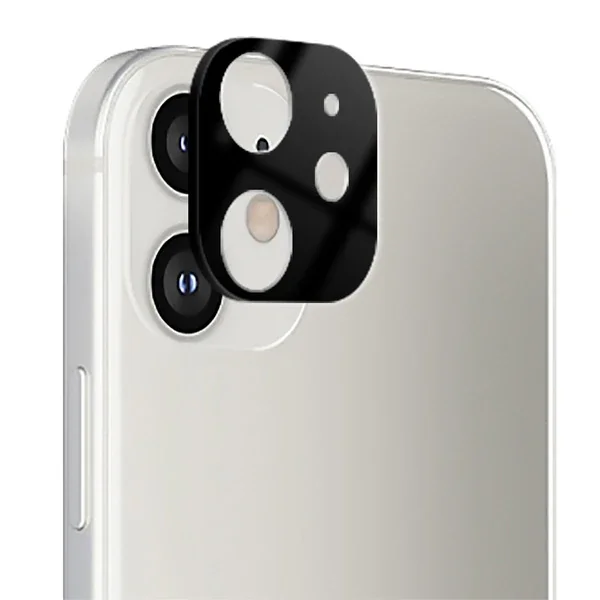 İPhone 12 Mini 3D full Kaplama Tempered Cam Kamera Koruyucu-1852