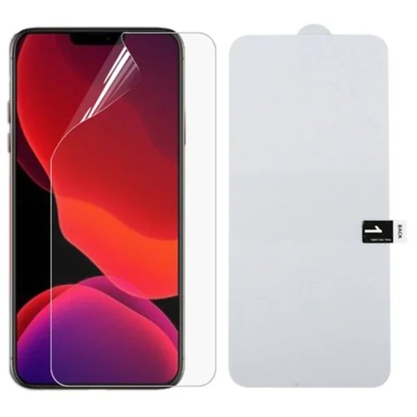 iPhone 12 Mini 5.4 Hidrojel Tam Kaplayan Ekran Koruyucu Film – Çizilmelere Son