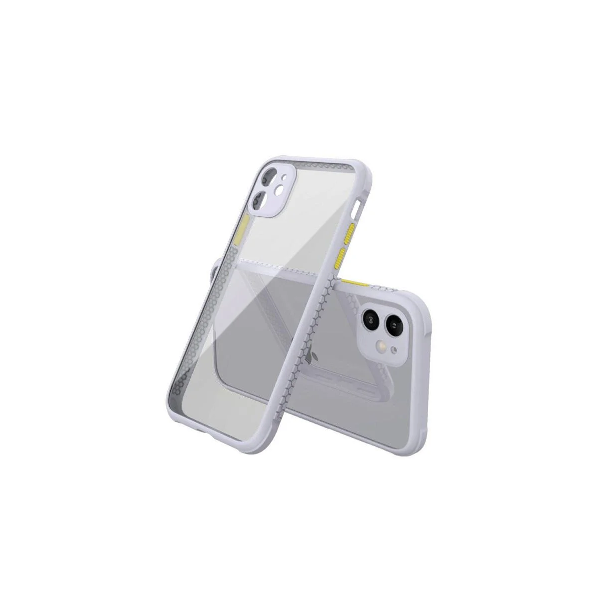 iPhone 12 Mini ile Uyumlu Miami Şeffaf Silikon Kılıf - Lila Fiyatı, Yorumları ve Özellikleri