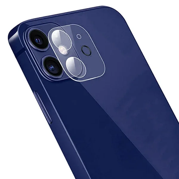 iPhone 12 Mini Kamera Cam Koruyucu Seti 2’li - Çizilmeye Karşı Full Tempered Glass